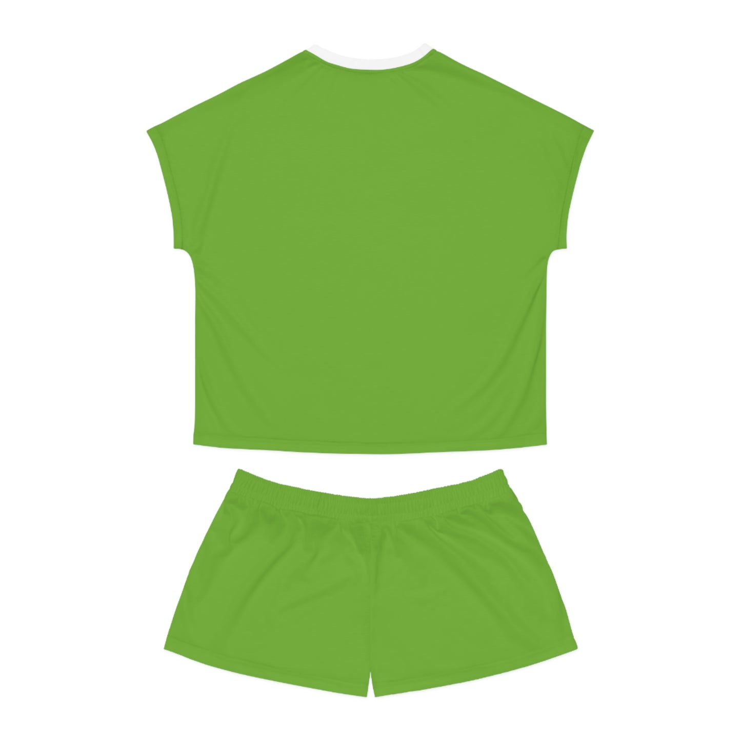 Womens Fresh Green Short Pajama Set