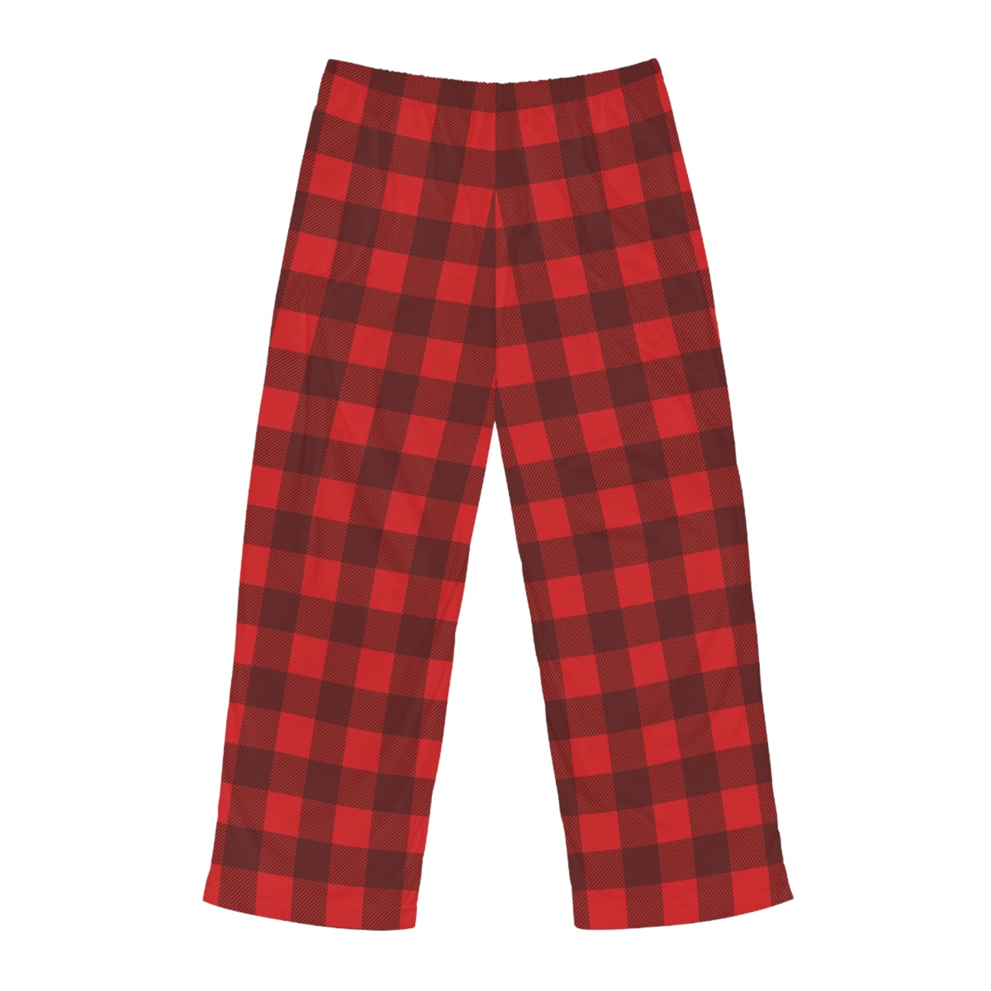 Mens Red Plain Pajama Pants