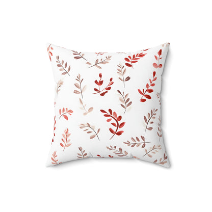 Festive Foliage Spun Polyester Square Pillow