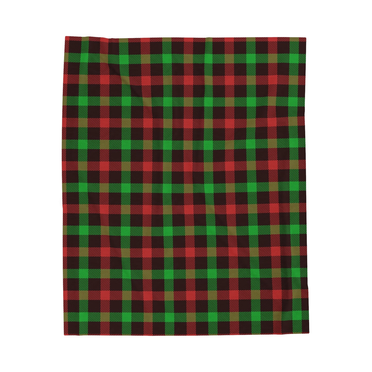 Festive Plain Velveteen Plush Blanket