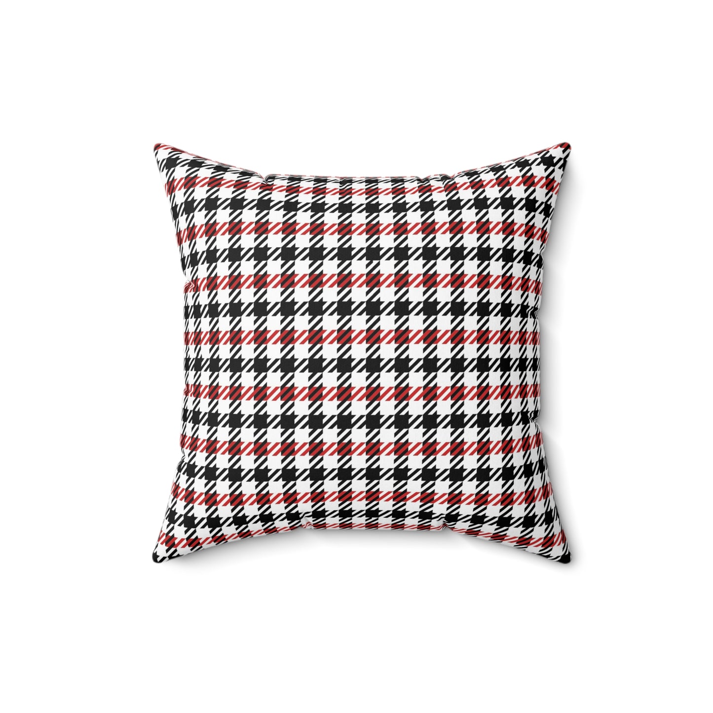 Christmas Plain Spun Polyester Square Pillow