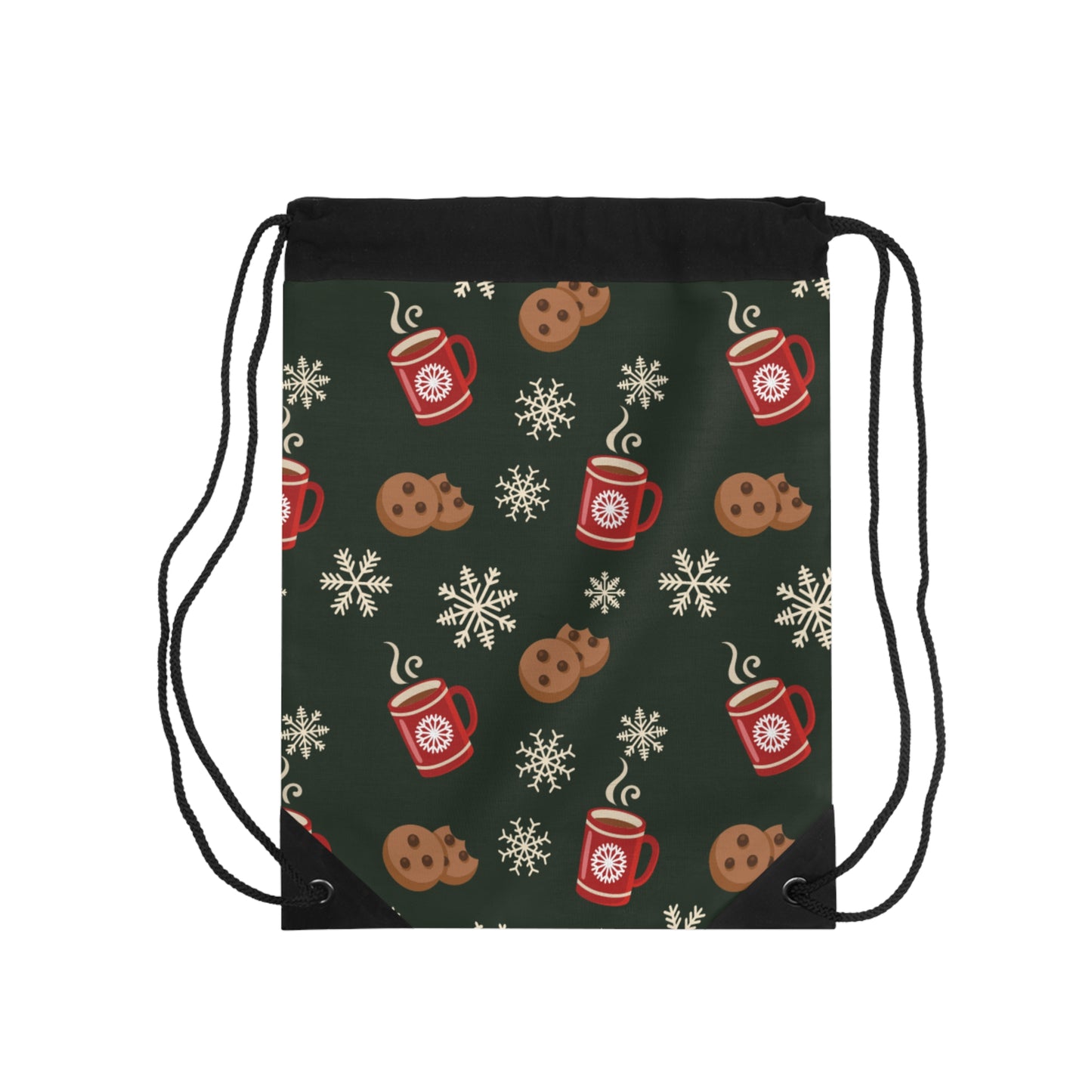 Christmas Morning Drawstring Bag