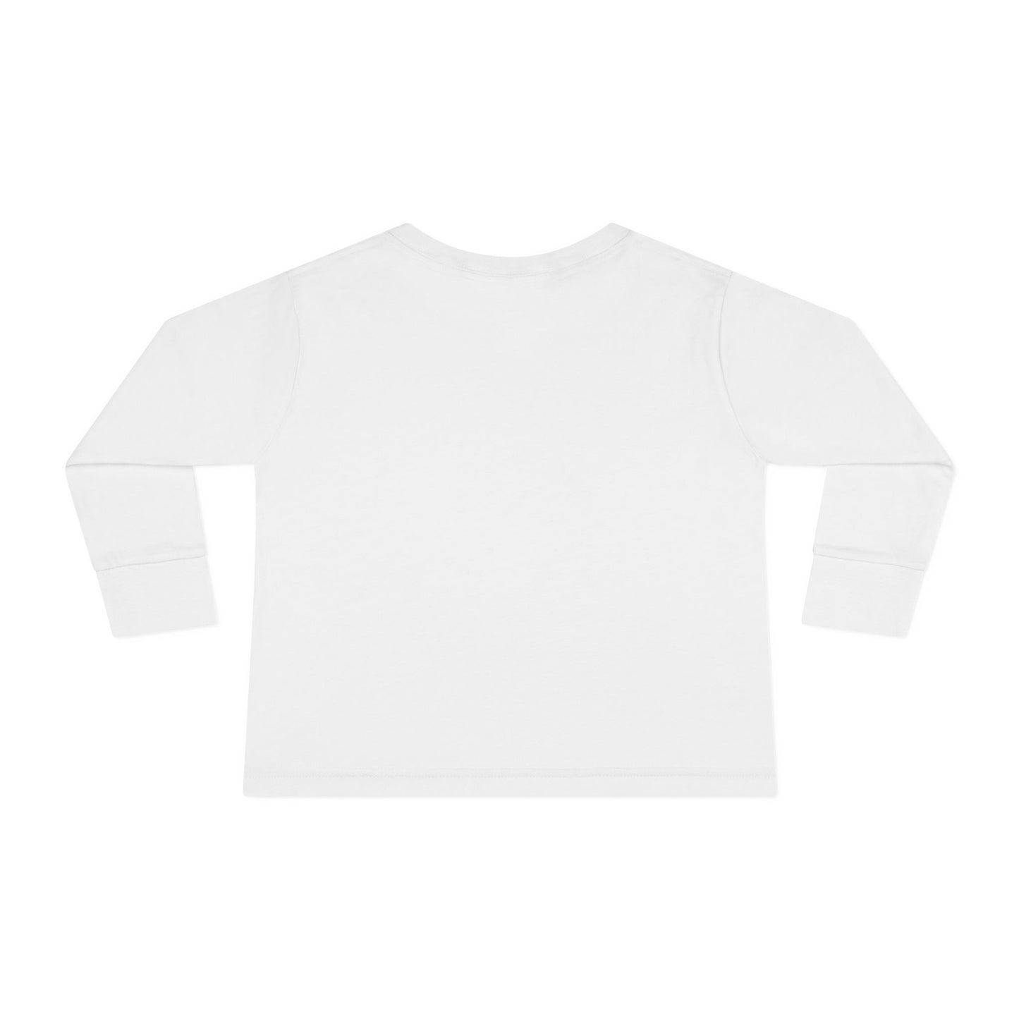 Toddler White Long Sleeve Pajama Tee