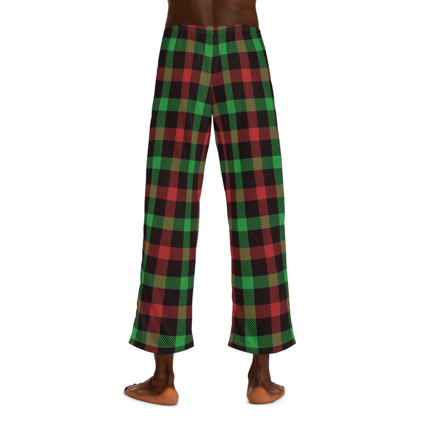 Mens Festive Plain Pajama Pants