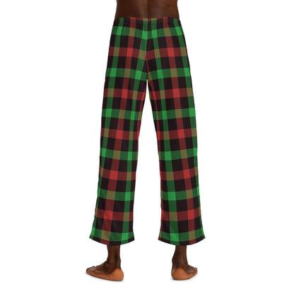 Mens Festive Plain Pajama Pants