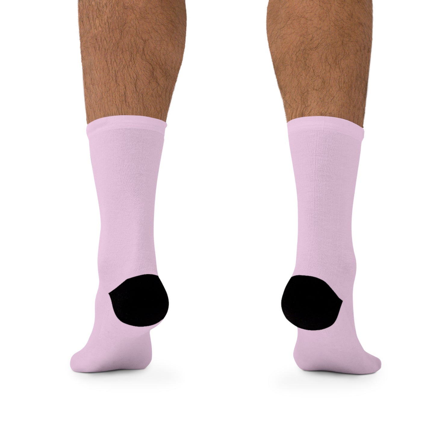 Baby Pink Recycled Poly Socks