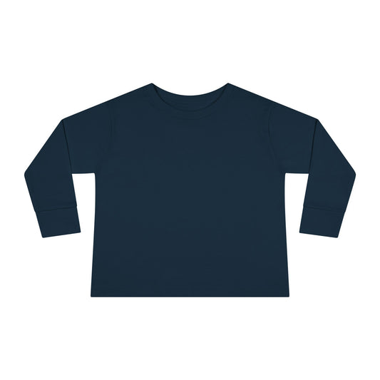 Toddler Navy Blue Long Sleeve Pajama Tee