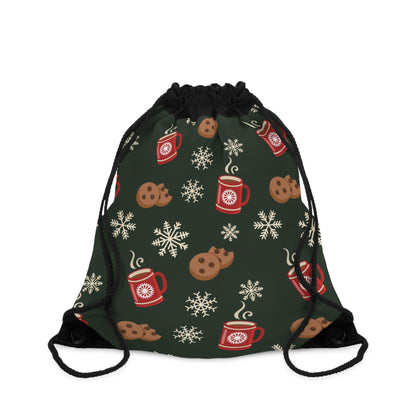 Christmas Morning Drawstring Bag