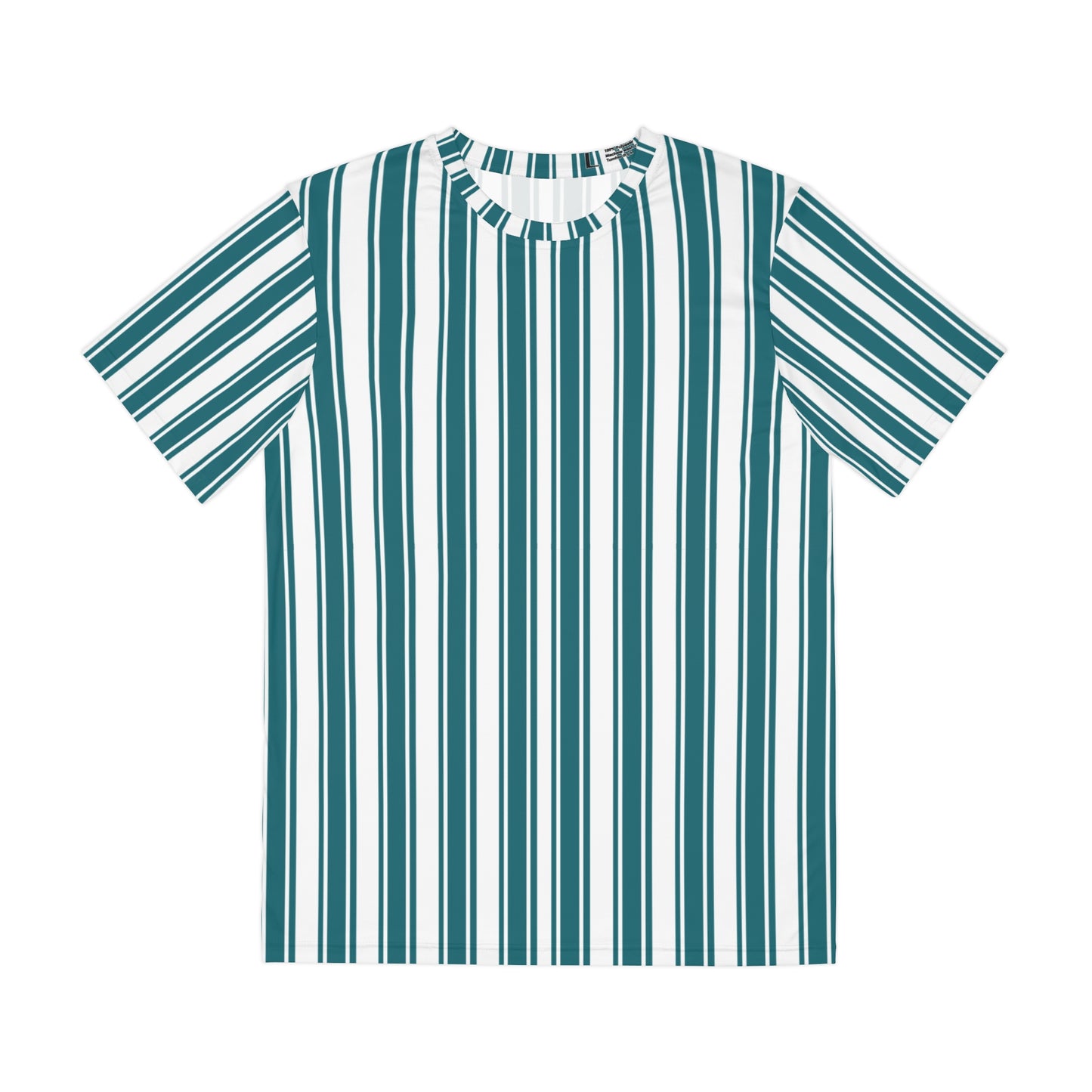 Mens Green Striped Pajama Tee