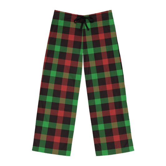 Mens Festive Plain Pajama Pants