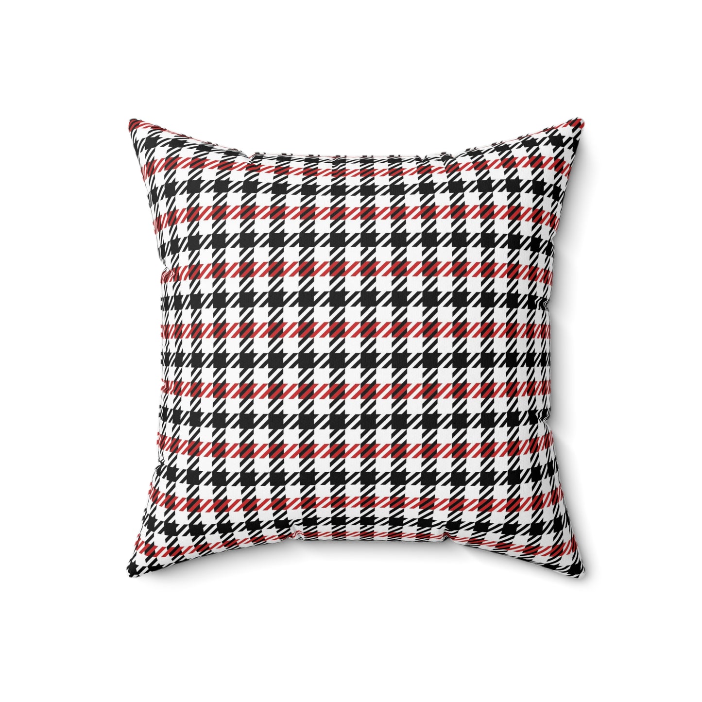 Christmas Plain Spun Polyester Square Pillow