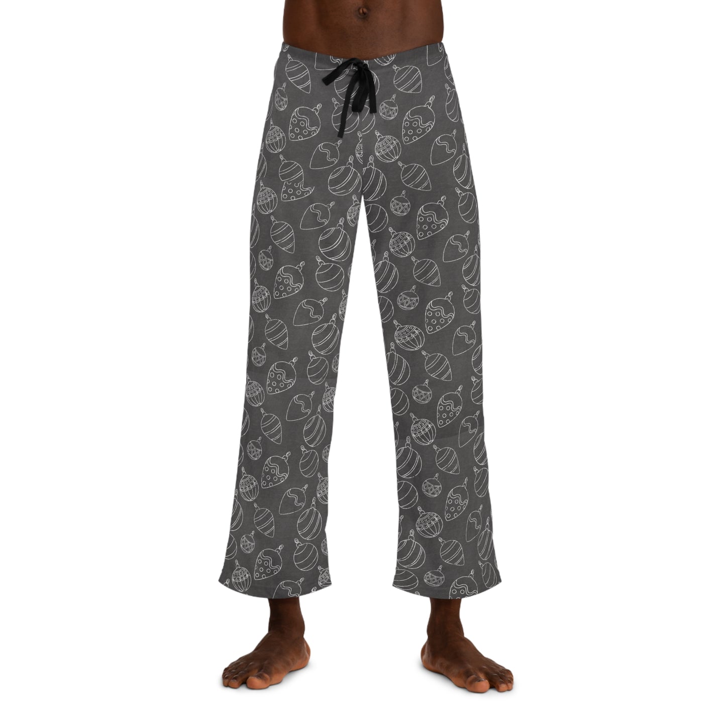 Mens Festive Ornaments Pajama Pants