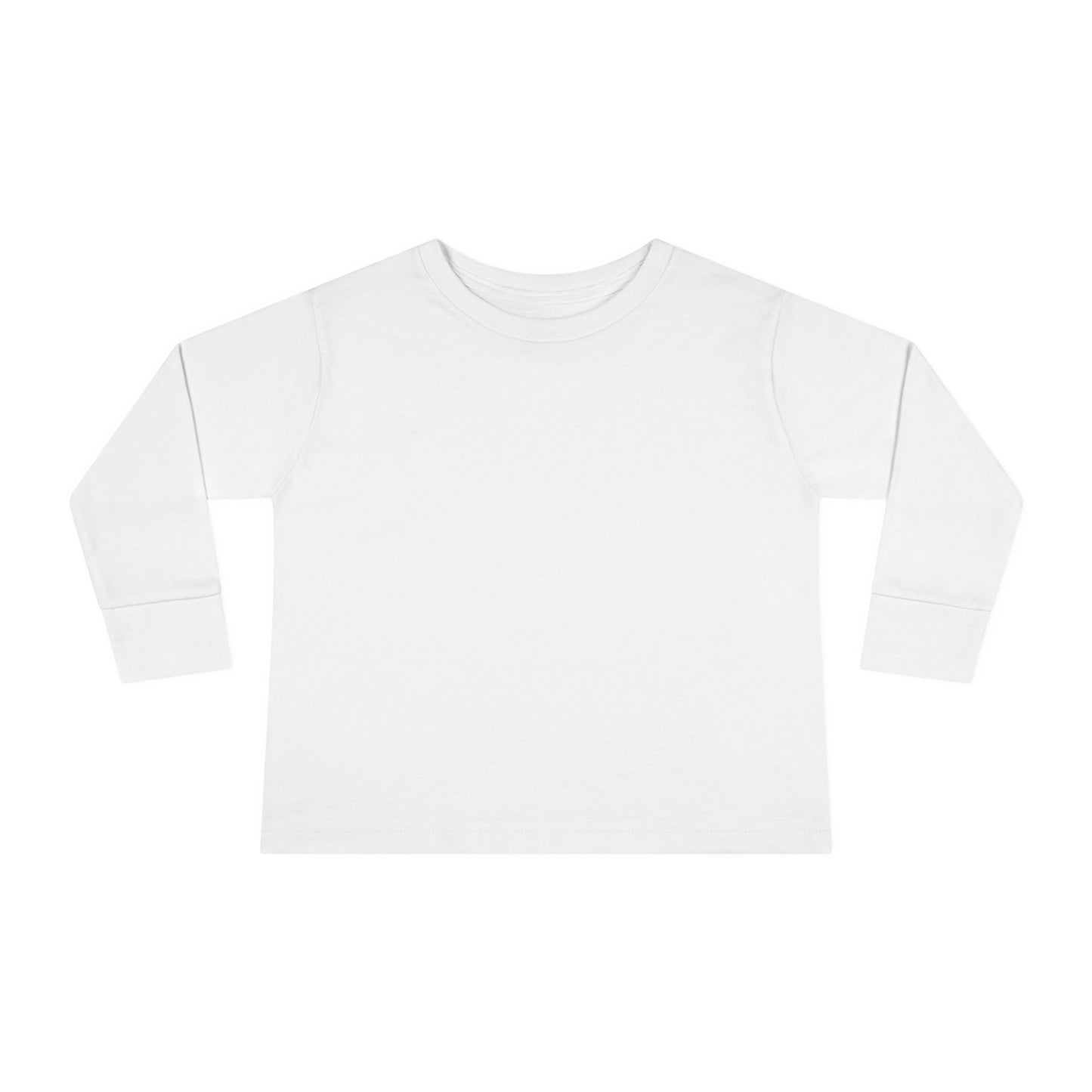 Toddler White Long Sleeve Pajama Tee