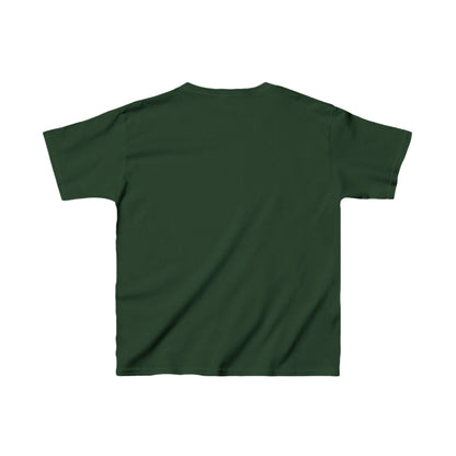 Kids Dark Green Heavy Cotton Pajama Tee