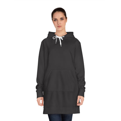 Womens Black Hoodie Pajama Dress