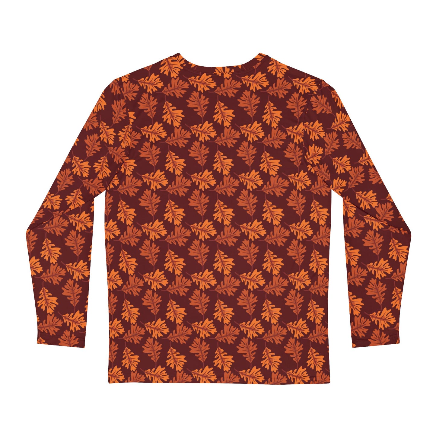 Mens Fall Foliage Long Sleeve Pajama Shirt