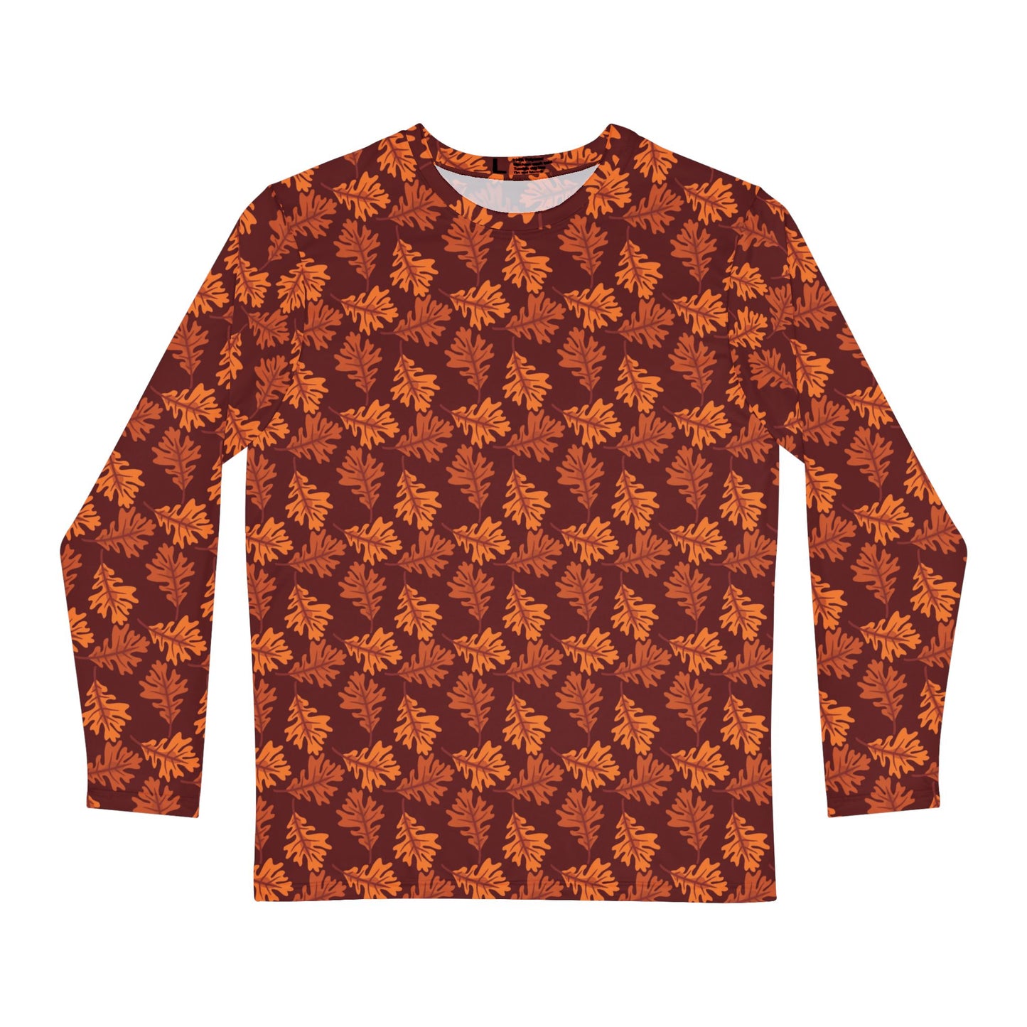 Mens Fall Foliage Long Sleeve Pajama Shirt