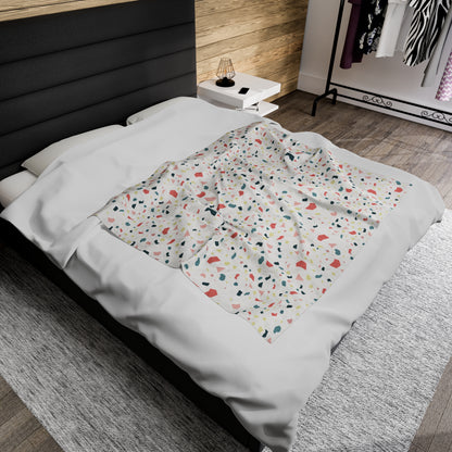 Dots Velveteen Plush Blanket