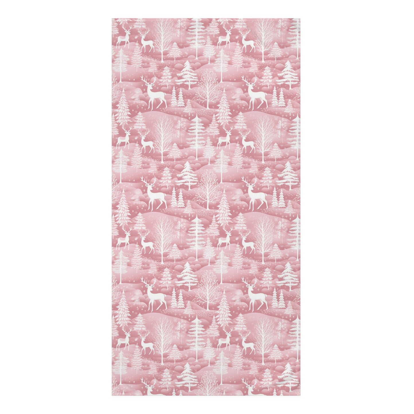 Pink Winter Wonderland Mink-Cotton Towel