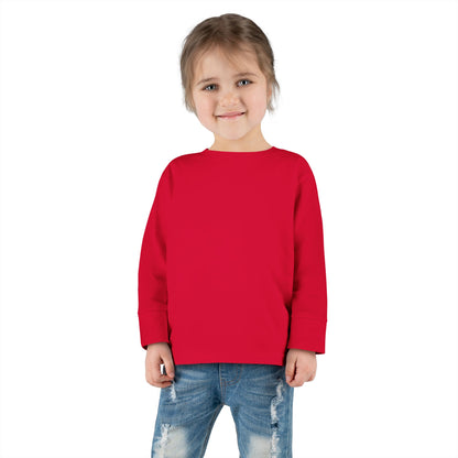 Toddler Red Long Sleeve Pajama Tee