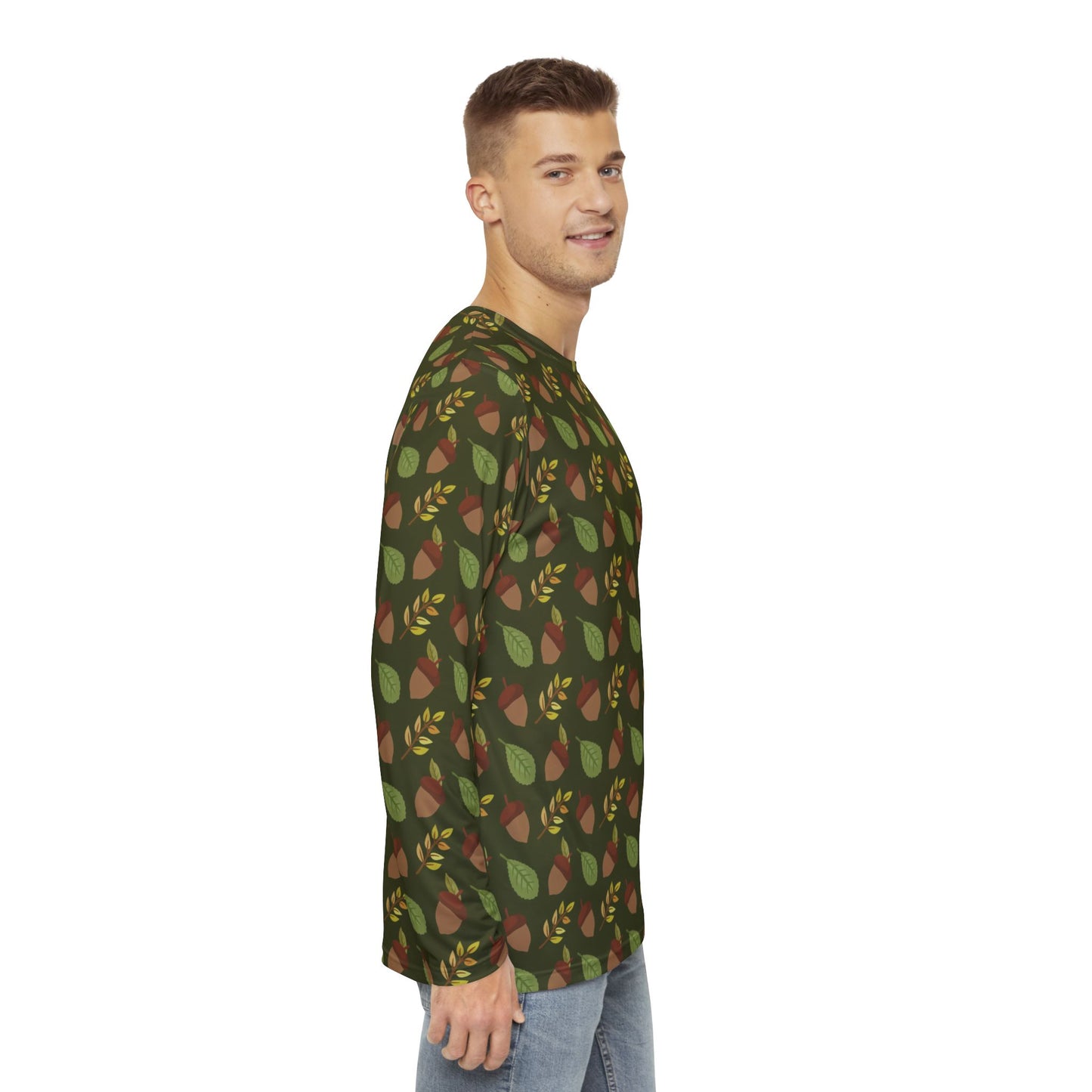 Mens Acorn Serenade Long Sleeve Pajama Shirt