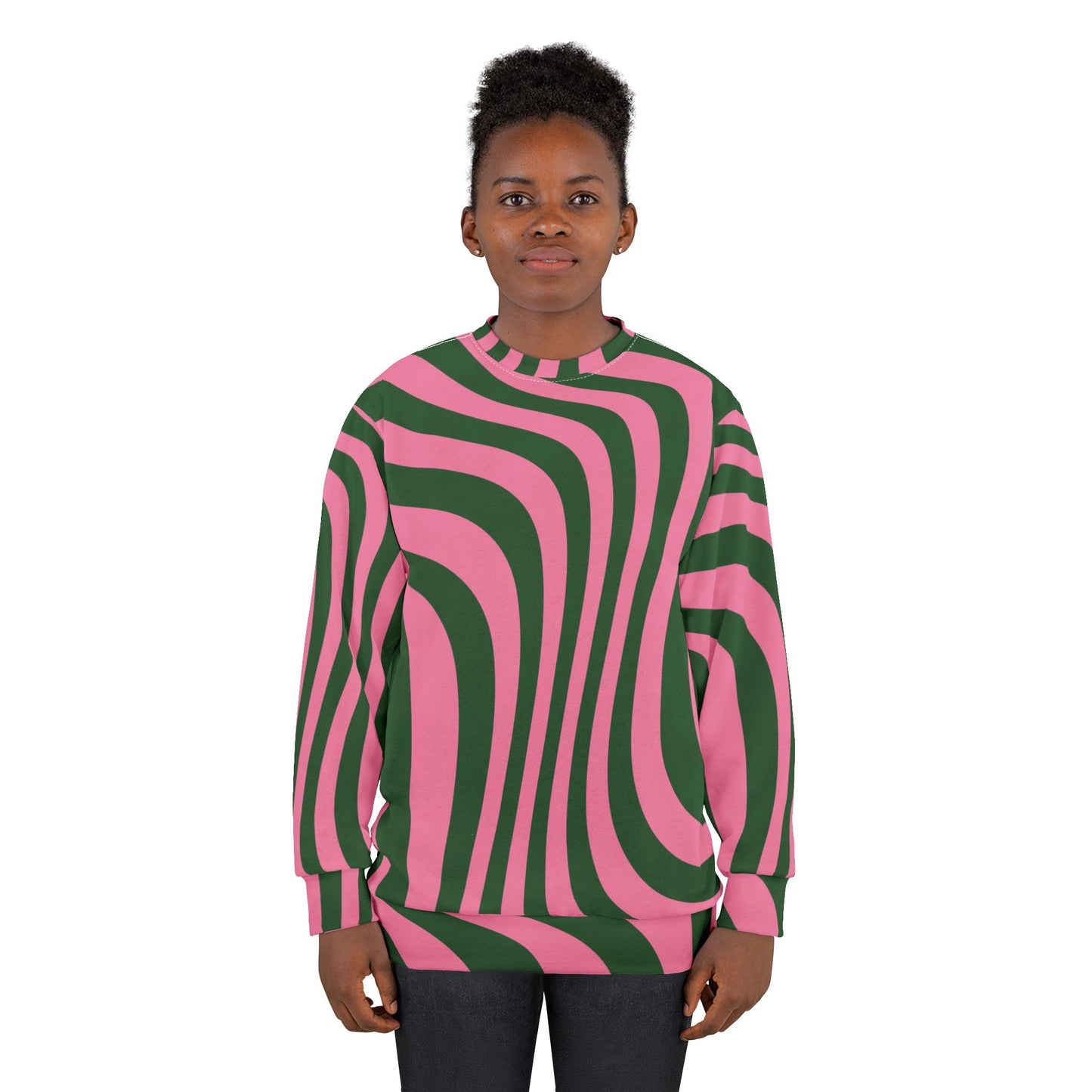 Unisex Candy Waves Pajama Sweatshirt