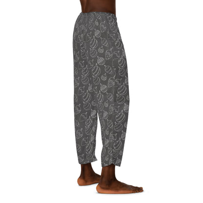 Mens Festive Ornaments Pajama Pants