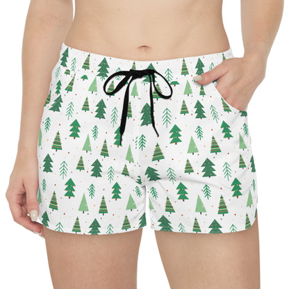 Womens Cozy Pines Pajama Shorts