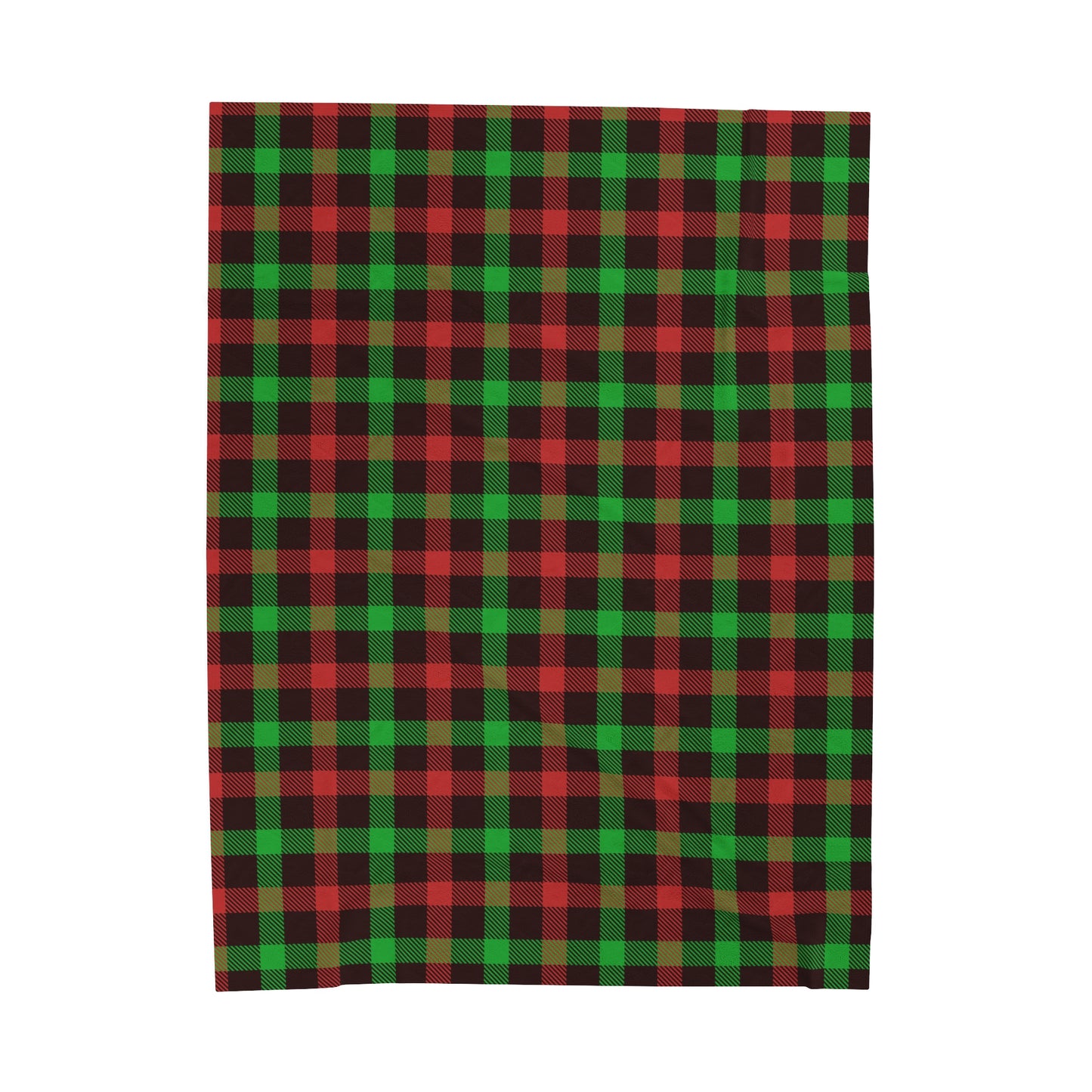 Festive Plain Velveteen Plush Blanket