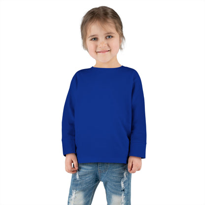 Toddler Royal Blue Long Sleeve Pajama Tee