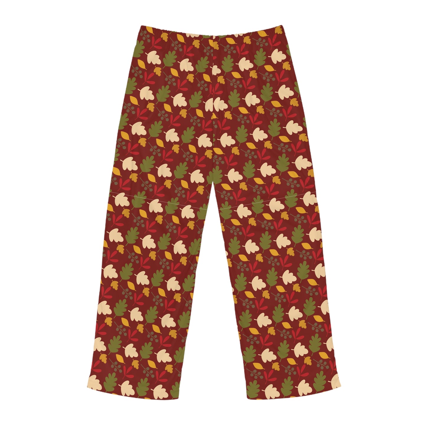 Mens Crisp Leaves Pajama Pants