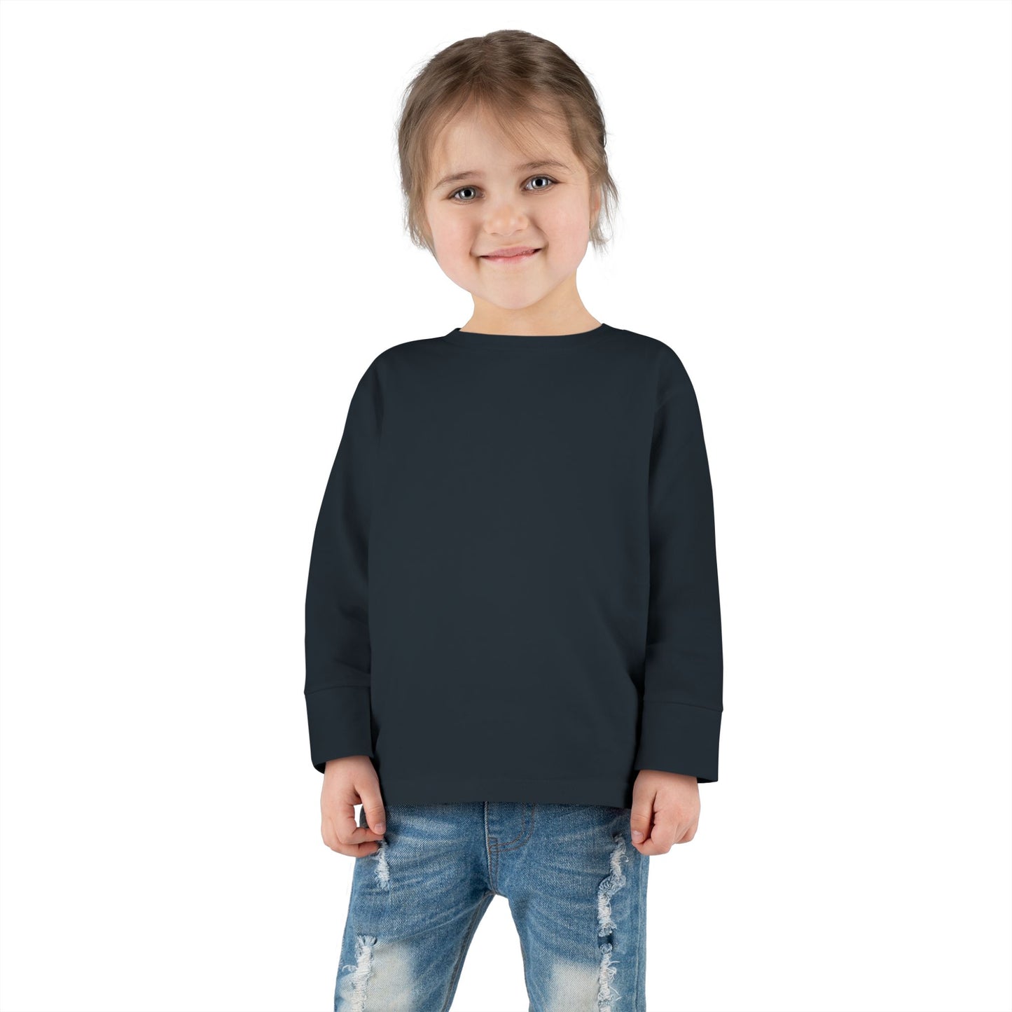 Toddler Black Long Sleeve Pajama Tee