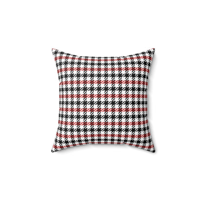 Christmas Plain Spun Polyester Square Pillow