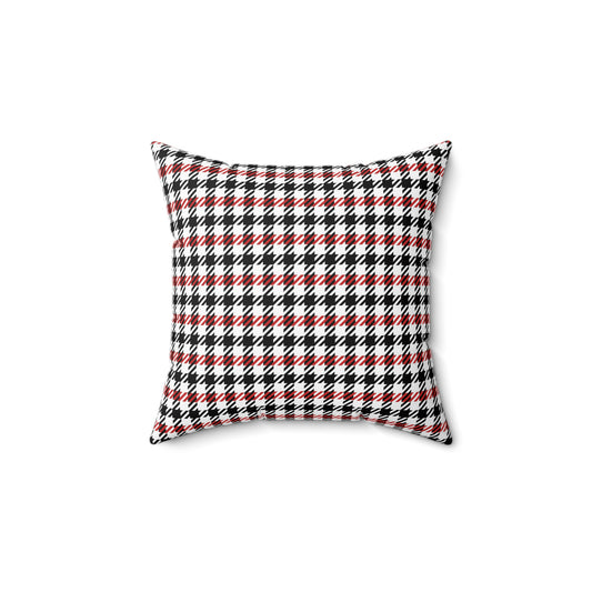 Christmas Plain Spun Polyester Square Pillow