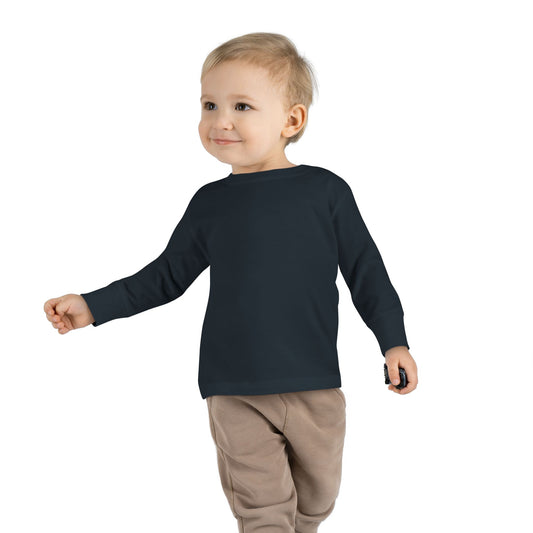 Toddler Black Long Sleeve Pajama Tee