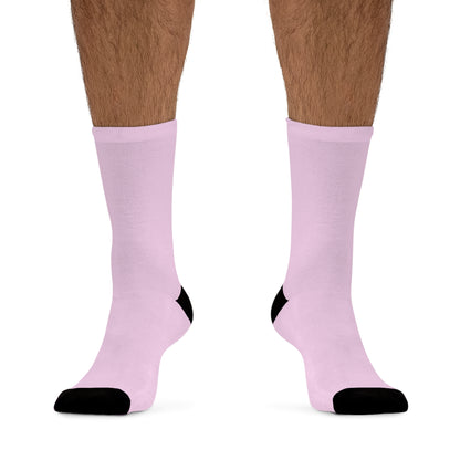 Baby Pink Recycled Poly Socks