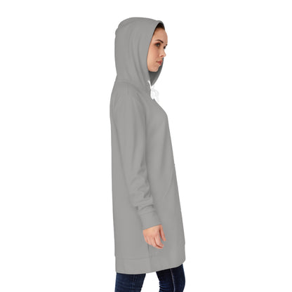 Womens Gray Hoodie Pajama Dress