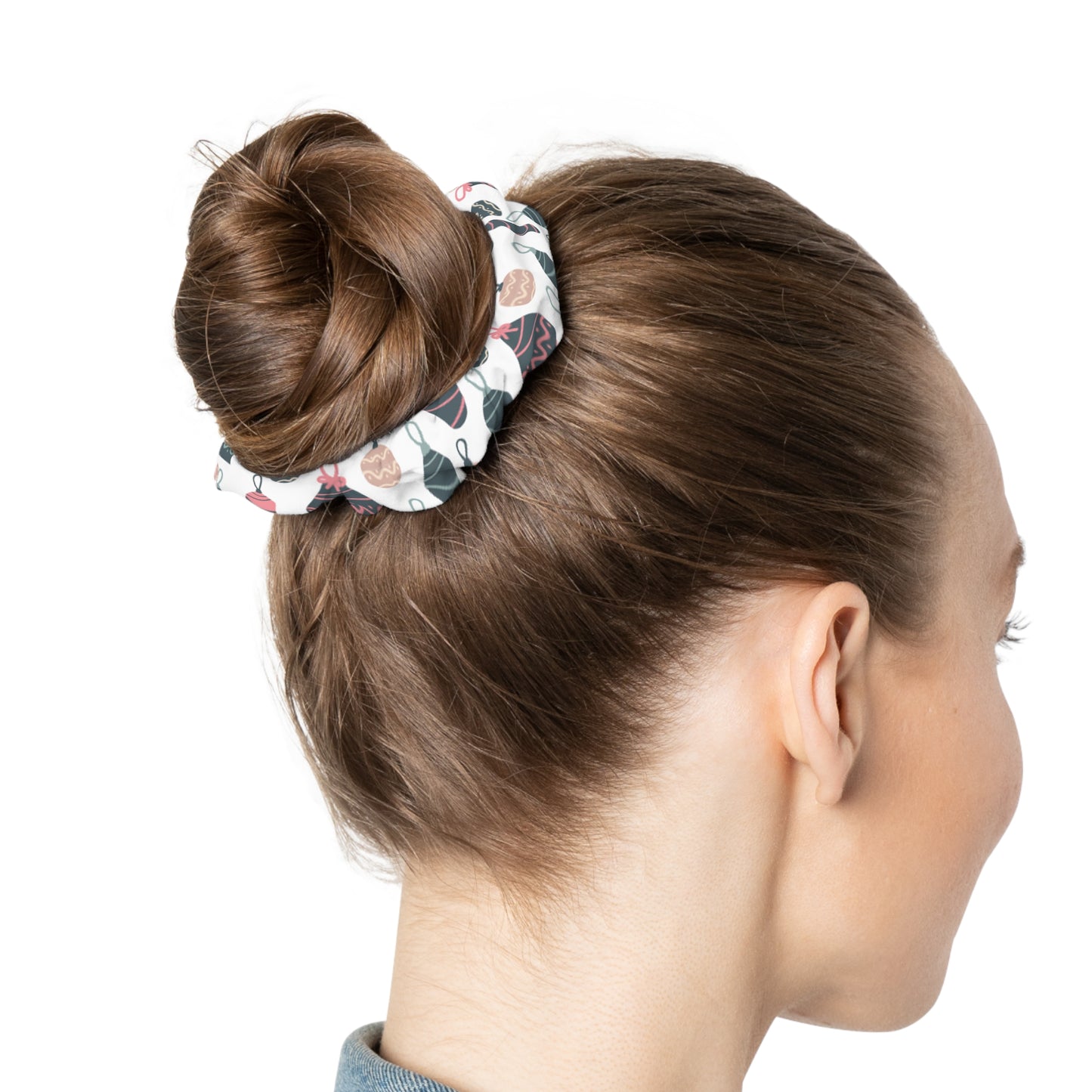 Holiday Ornaments Scrunchie