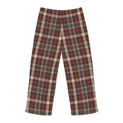 Mens Rustic Holiday Plaid Pajama Pants