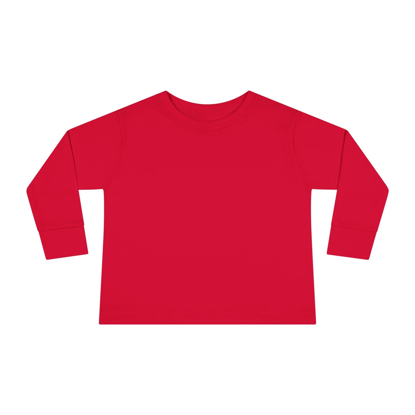 Toddler Red Long Sleeve Pajama Tee