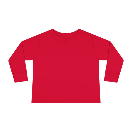 Toddler Red Long Sleeve Pajama Tee