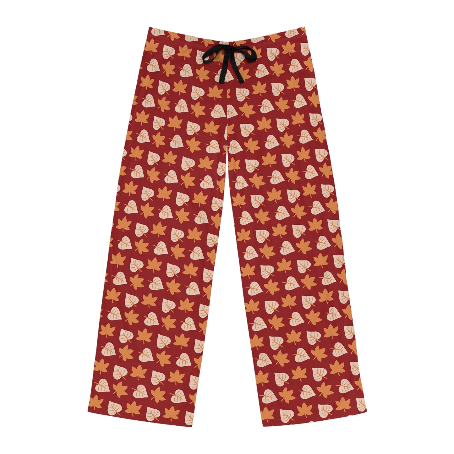 Mens Fall Leaves Pajama Pants