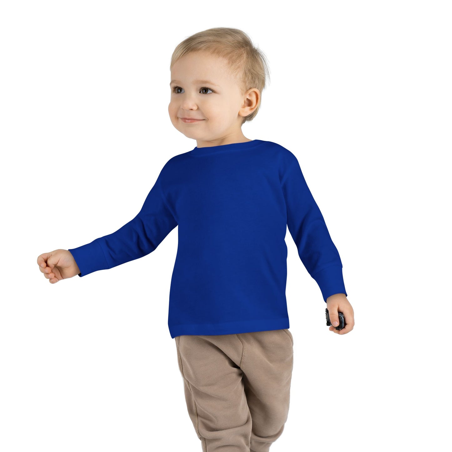 Toddler Royal Blue Long Sleeve Pajama Tee