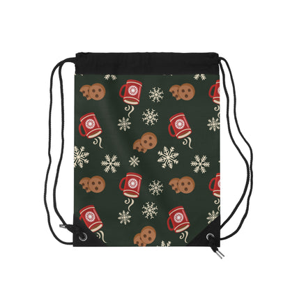 Christmas Morning Drawstring Bag