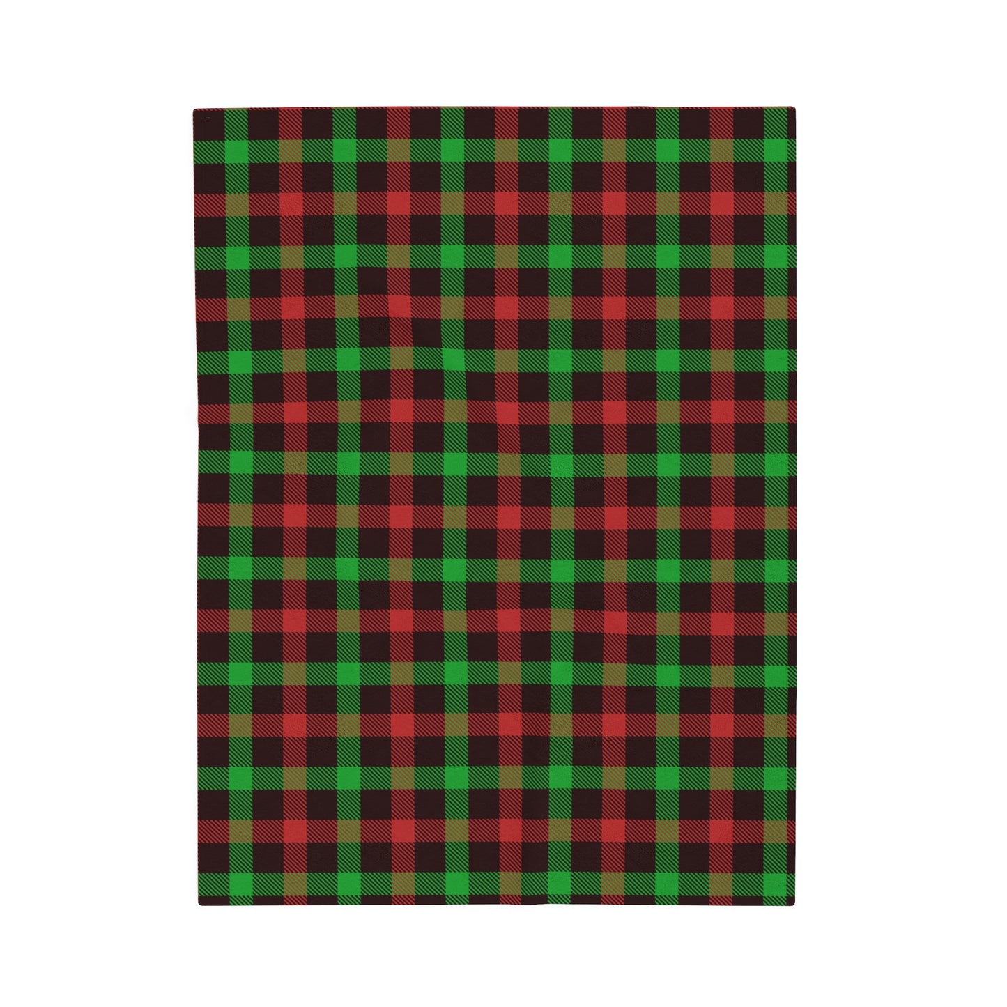 Festive Plain Velveteen Plush Blanket