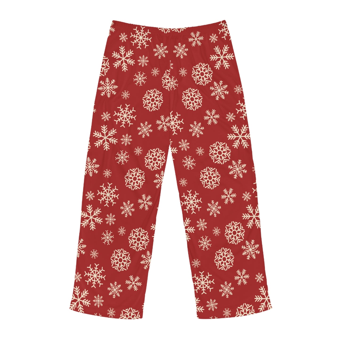 Mens Frosted Snowflakes Pajama Pants