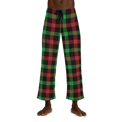 Mens Festive Plain Pajama Pants