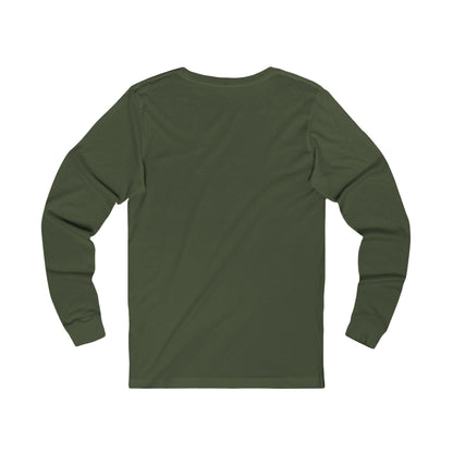 Unisex Green Long Sleeve Jersey Pajama Tee