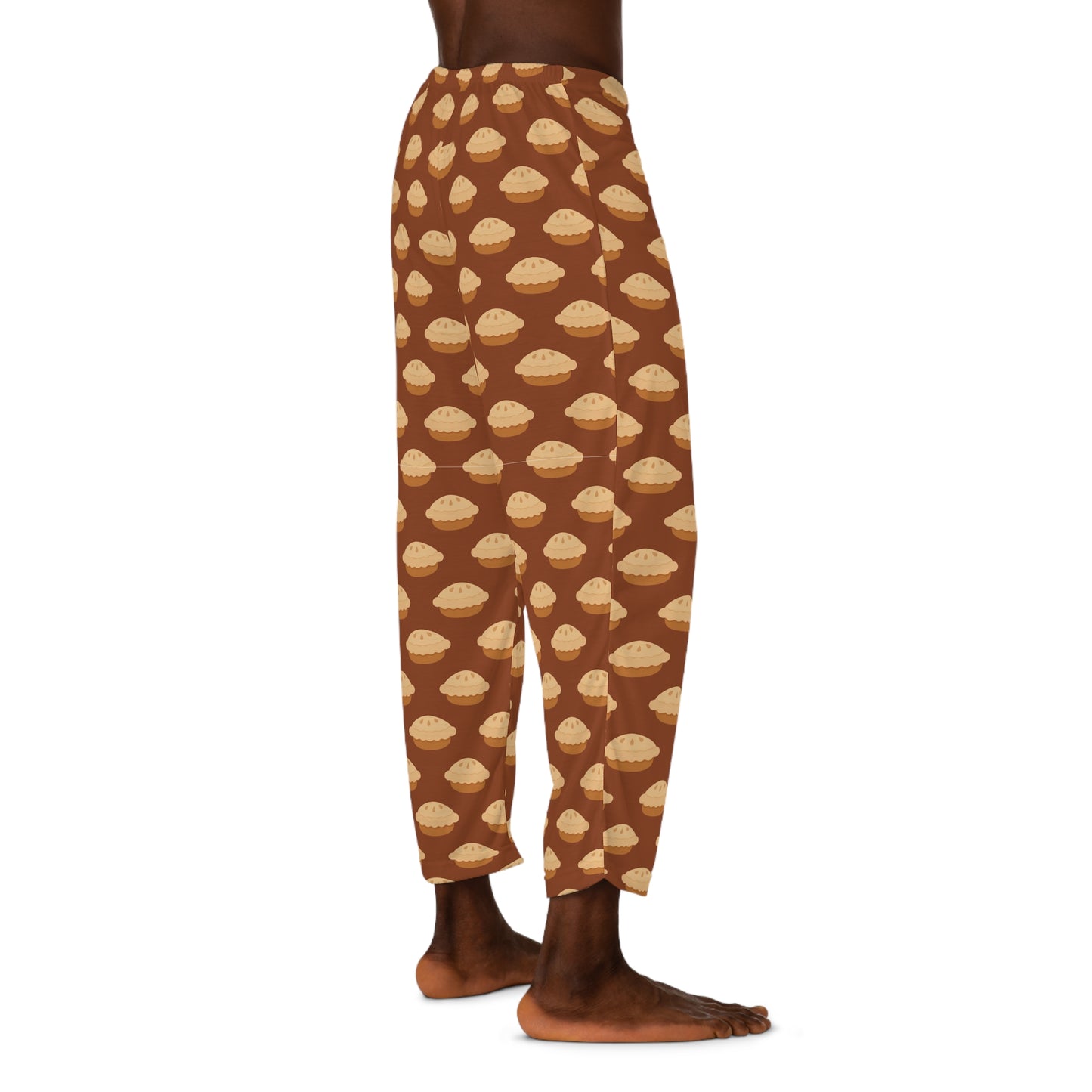 Mens Pumpkin Patch Pies Pajama Pants