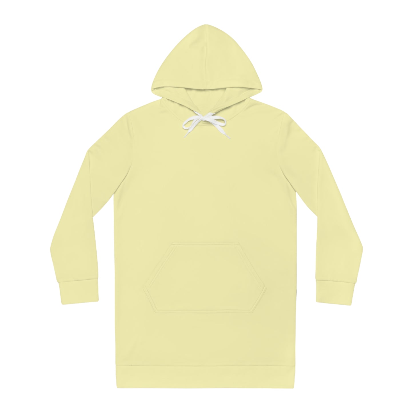 Womens Baby Yellow Hoodie Pajama Dress